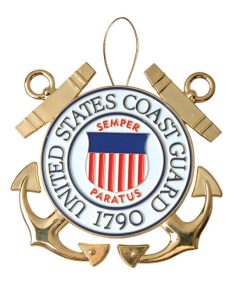 Die Cast Ornament - US Coast Guard